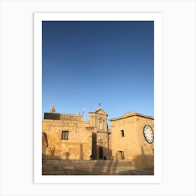 The Citadel In Gozo Malta Art Print