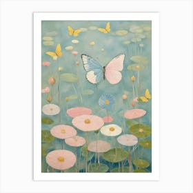 Butterfly Lily Art Print