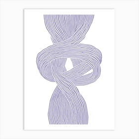 Knots No 1 Art Print