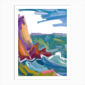 Rocky Shore 2 Art Print