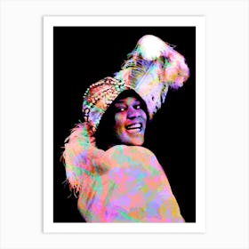 Bessie Smith African-American Blues Singer Art Print