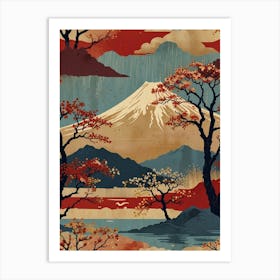 Mt Fuji 16 Art Print