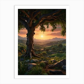 Tree Of Life 1 Art Print