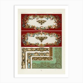 18th Century Pattern, Albert Racine Art Print