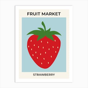 Fruit Market Strawberry | 04 Art Print