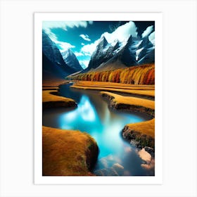 Landscape Wallpapers 9 Art Print