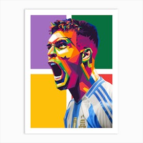 lautaro martinez Art Print