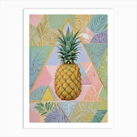 Tropical Triangle Art Print