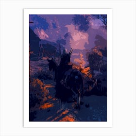 The Witcher 8 Art Print