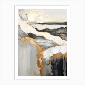 Abstract Landscape Painting 1 Art Print