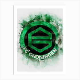 Fc Groningen Painting Art Print