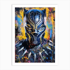 Black Panther 7 Art Print