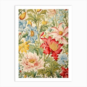 William Morris Wallpaper 206 Art Print