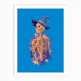 The Deathly Wizard Art Print