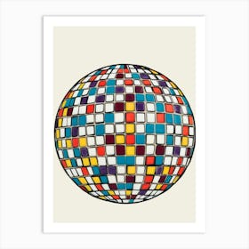 Disco Ball 26 Art Print