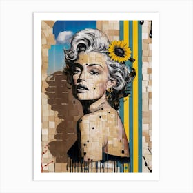 Amazing Lady Art Print