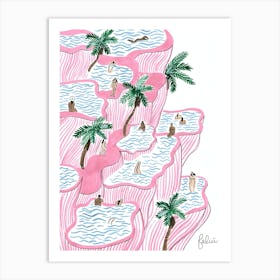 Pamukkale Art Print