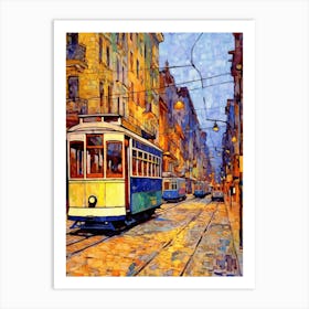 Istikal Avenue Pixel Art 11 Art Print