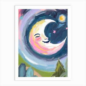 Lieber Mond 1 Art Print