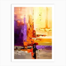 Abstract Painting 51 Art Print