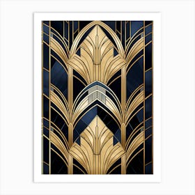 Deco Wallpaper 1 Art Print