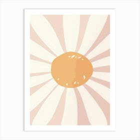 Flower sun Art Print