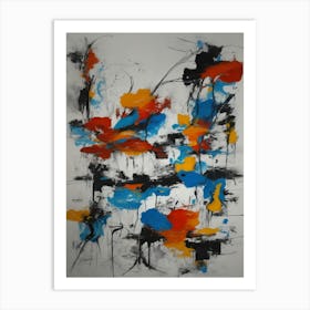 Abstract Painting 41 Art Print