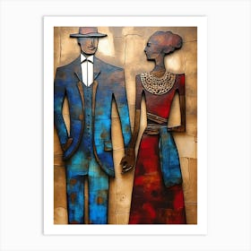 Bonnie and Clyde 2 Art Print