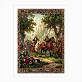 Knights Of The Round Table 1 Art Print