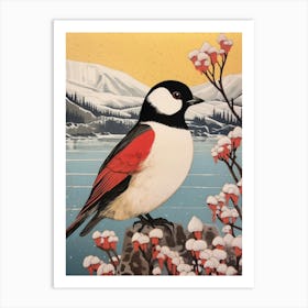 Bird Illustration Bufflehead 3 Art Print