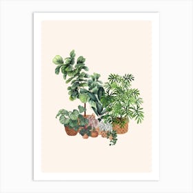 Plant Gang 7 Art Print