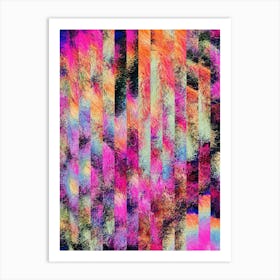 Psychedelic Abstract Painting Art Print