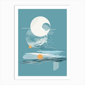 Ocean Canvas Print Art Print