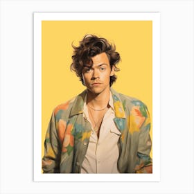 Harry Styles Illustration  7 Art Print