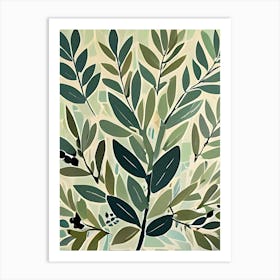 Olive Tree Art Print