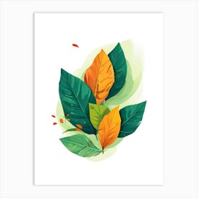 Autumn Leaves 17 Art Print