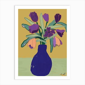 Tulips In Bloom Art Print