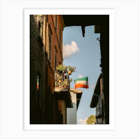 Italian Flag Art Print