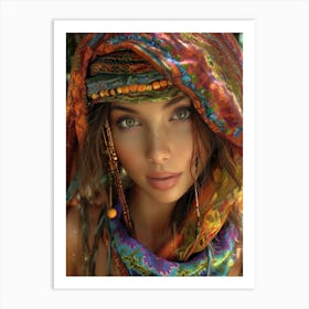 Bohemian Beauty Art Print