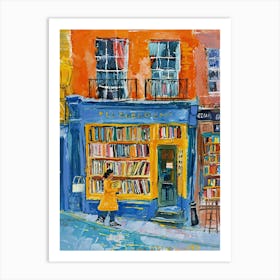 London Book Nook Bookshop 4 Art Print