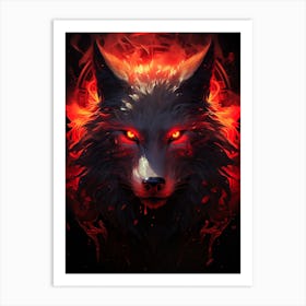 Wolf Art 2 Art Print