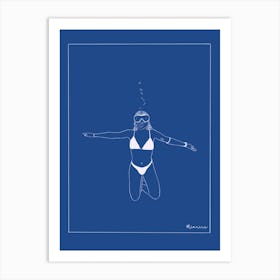 2023 Mermaid Art Print