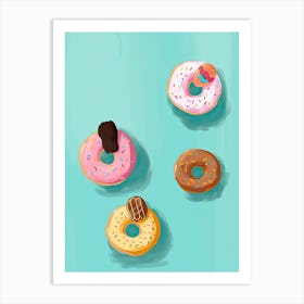 Donut Pool Float 1 Art Print