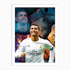 Real Ronaldo Art Print
