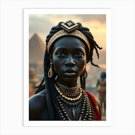 Egyptian Woman 1 Art Print