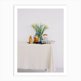 Tablecloth Art Print