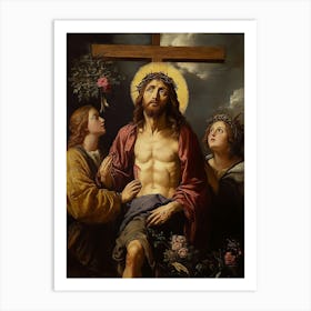 Crucifixion Of Jesus Art Print