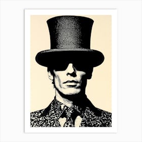 Top Hat 1 Art Print