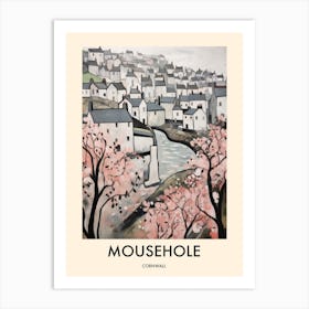 Mousehole (Cornwall) Painting 3 Travel Poster Art Print