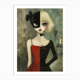 Split Personality # 1 Art Print